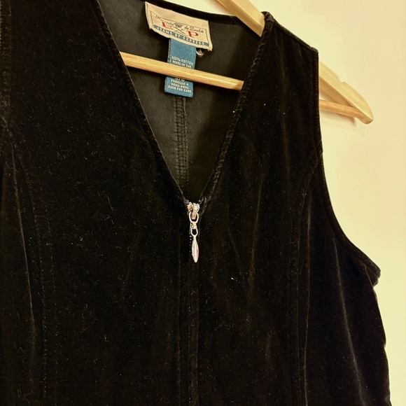 Express Y2K Black Velvet Sleeveless Zip  Mini Dress Whimsigoth Dark Academia - Picture 6 of 10